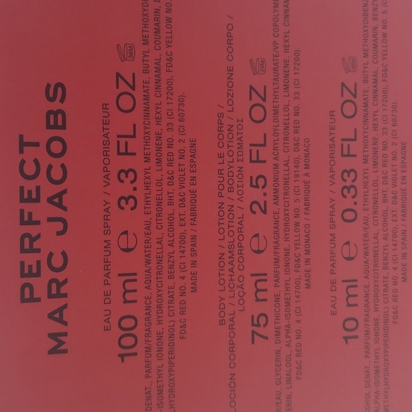 1234- Marc Jacobs Women's Made In Spain NWT - Picture 6 of 7